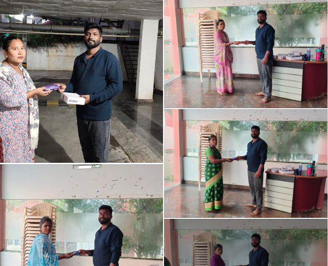 Spectacles distribution to the underprivileged who...